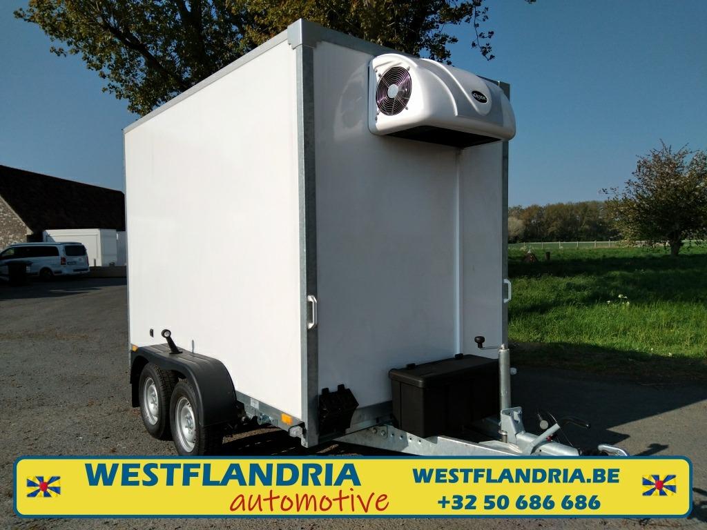 Koel- of Vriesaanhangwagen te huur, Ophalen