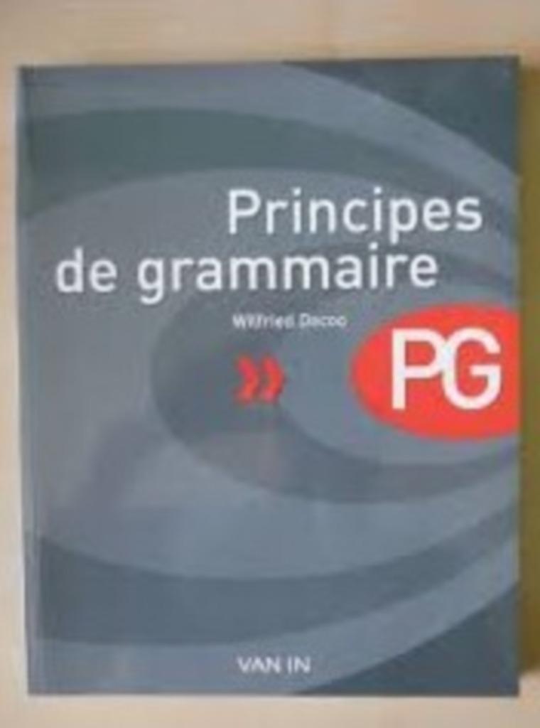 Principes de grammaire, Boeken, Gelezen, Frans, ASO, Ophalen of Verzenden
