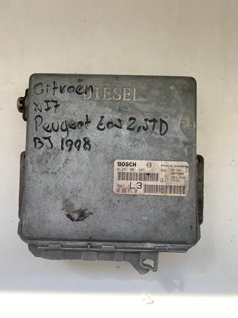 Peugeot 605/Citroën XM 2.5TD 0281001589 ECU, Enlèvement ou Envoi, Utilisé, Citroën