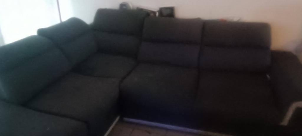 Salon en coin qui fait lit 2 personnes, Maison & Meubles, Enlèvement