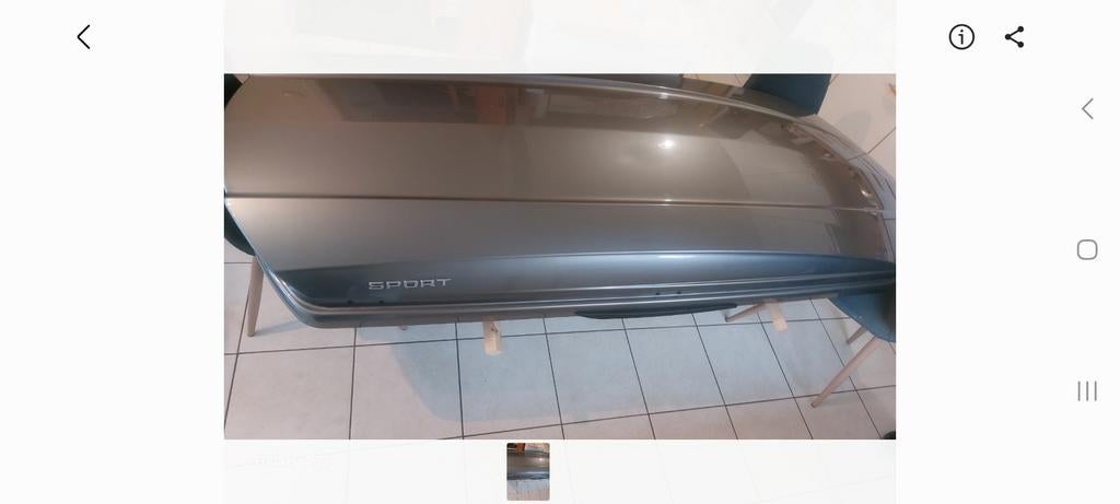 Coffre de toit  Modèle Dynamique 900 – 520 L, Autos : Pièces & Accessoires