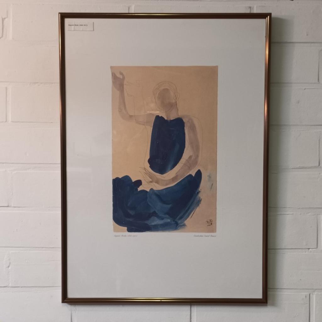 Auguste Rodin (1840-1917) - giclee print - Cambodian seated, Enlèvement ou Envoi