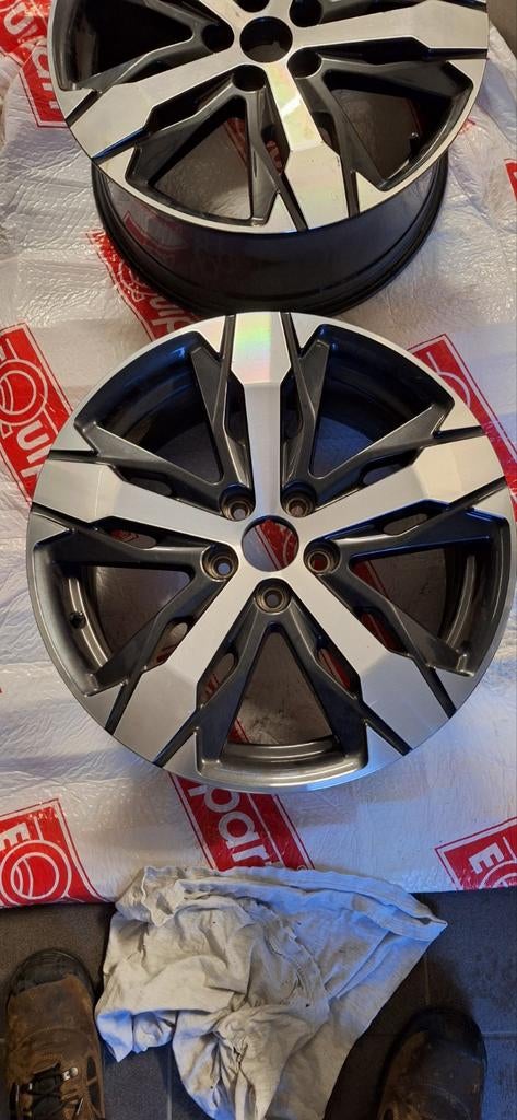 4 Lichtmetalen velgen 18inch Peugeot Los Angeles., Véhicule de tourisme, 18 pouces, Enlèvement, Utilisé