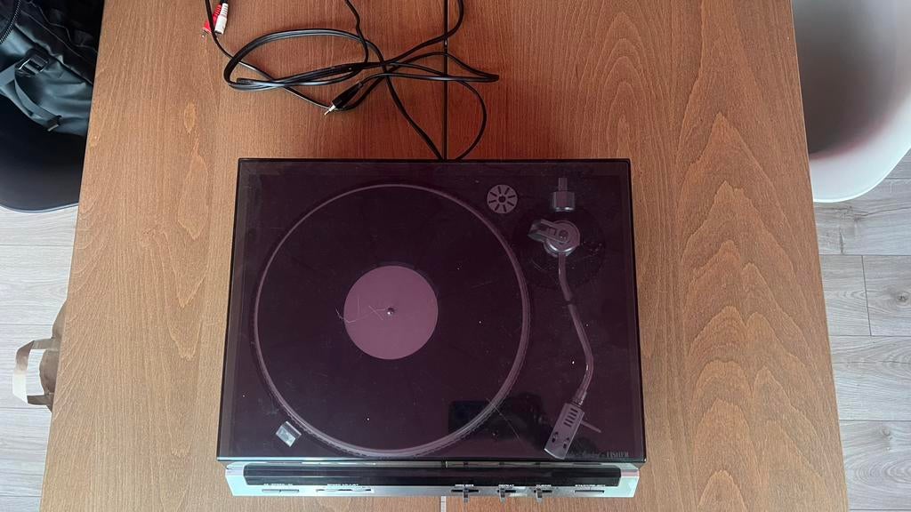 Platenspeler Fisher MT-6340, Audio, Tv en Foto, Ophalen of Verzenden, Gebruikt, Platenspeler, Overige merken