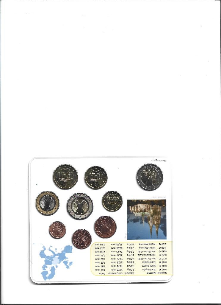 pieces euros, Enlèvement ou Envoi, Allemagne, Série