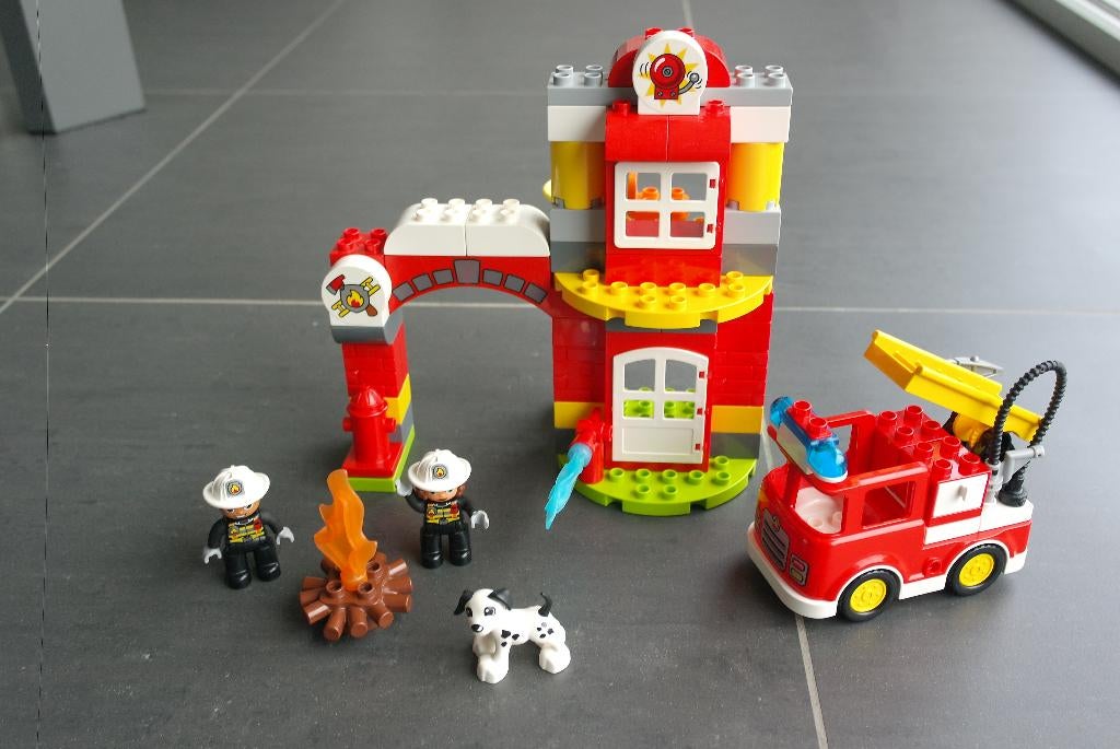 duplo caserne des pompiers n 10903, Enfants & Bébés, Enlèvement ou Envoi, Comme neuf, Duplo