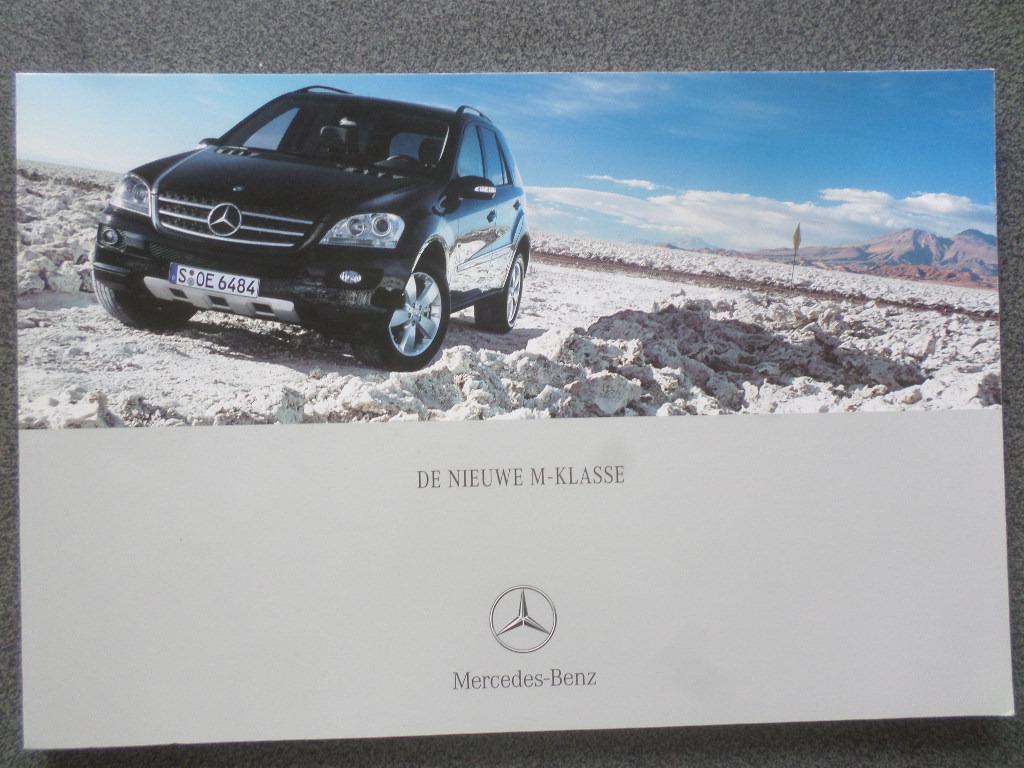 Brochure de la Mercedes Classe M 12-2005, Enlèvement ou Envoi, Mercedes