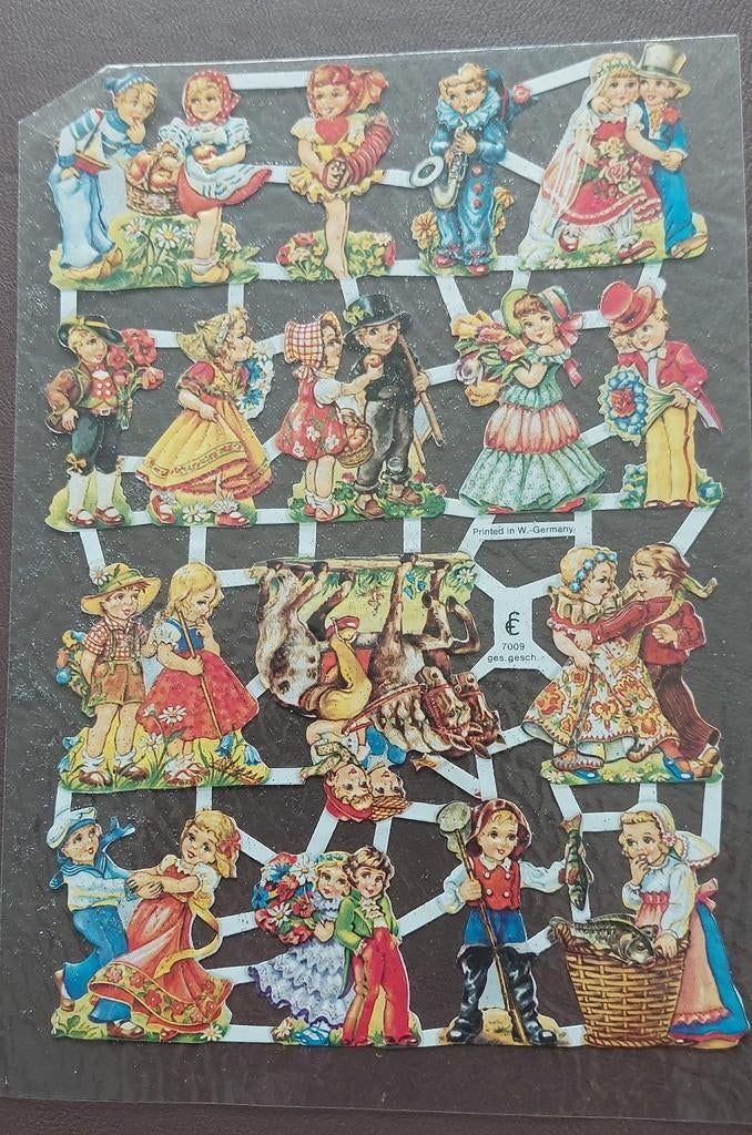 Belles images poétiques. Allemagne de l'Ouest e. Angleterre, Collections, Illustrations de cahiers de poésies, Enlèvement ou Envoi