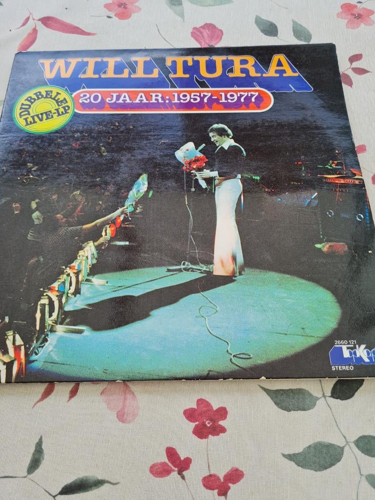 Dubbel lp van Will tura, Ophalen