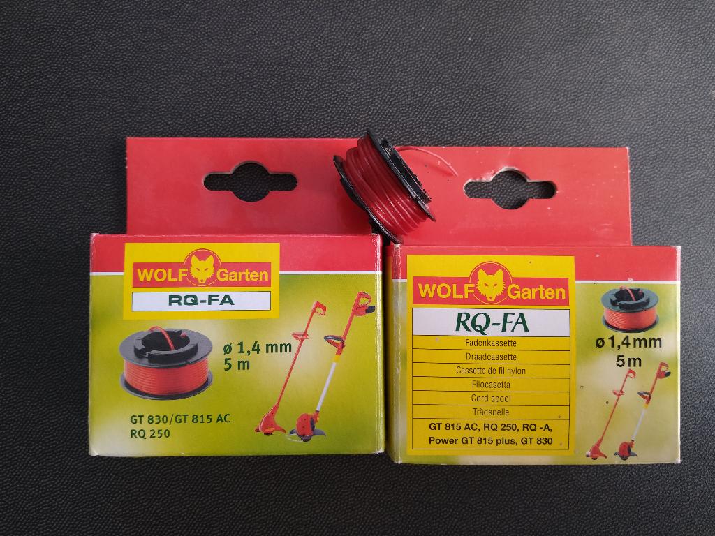 Cassettes à fil RQ-FA pour coupe-herbe Wolf Garten, Enlèvement ou Envoi, Neuf, Wolf Garten