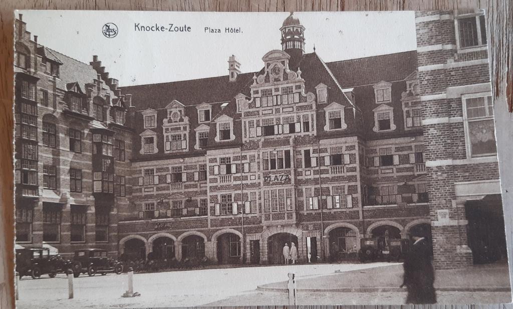 HÔTEL KNOKKE ZOUTE plaza À DIGUE ZEEDIJK 1930, Enlèvement ou Envoi