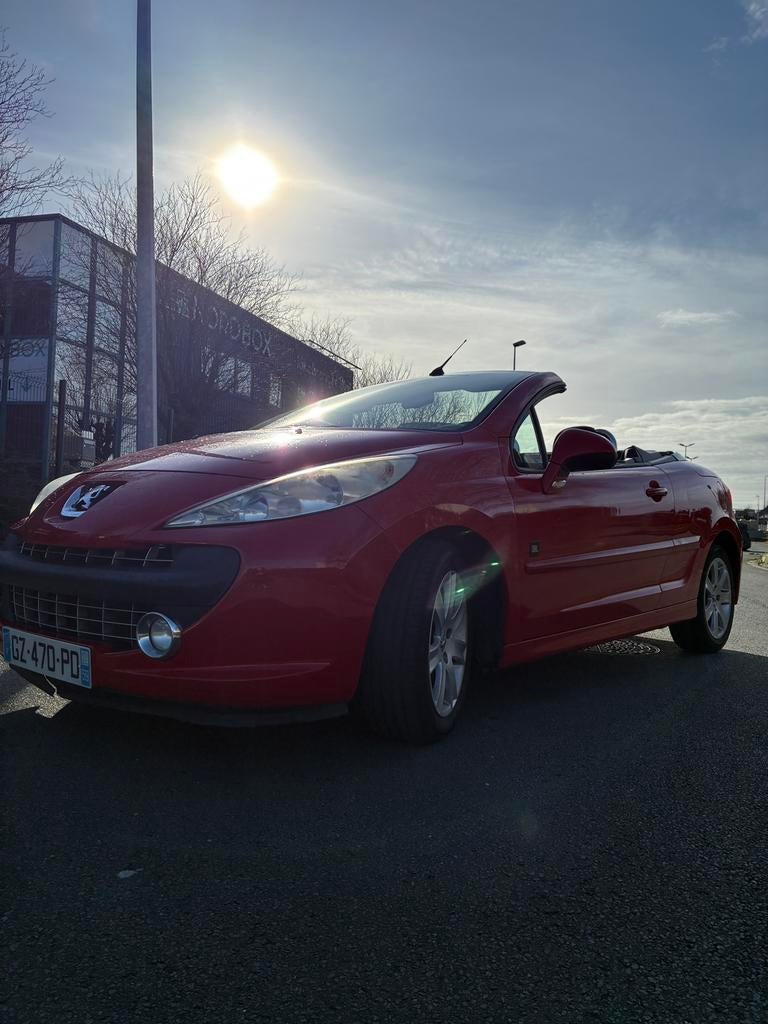 207cc, Rouge, Achat, Boîte manuelle, Noir