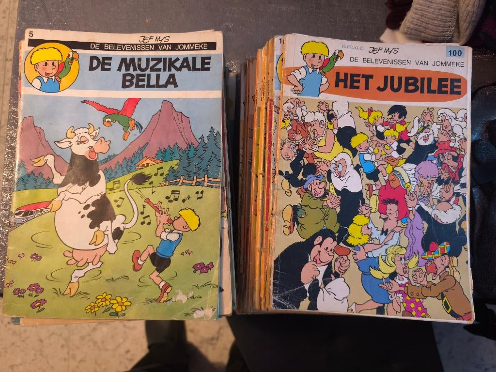 collectie jommeke 80 strips, Boeken, Strips | Comics, Europa, Meerdere comics, Ophalen, Gelezen