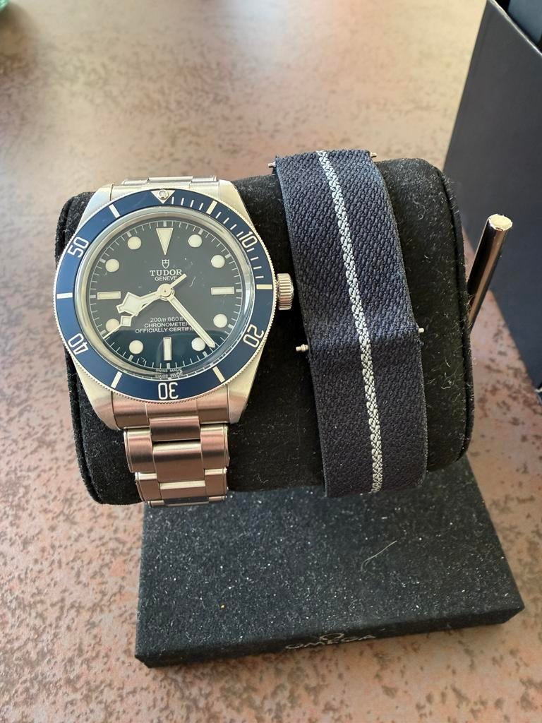 Tudor Black Bay 58 bleu (79030B), Montre-bracelet, Autres marques, Enlèvement, Acier