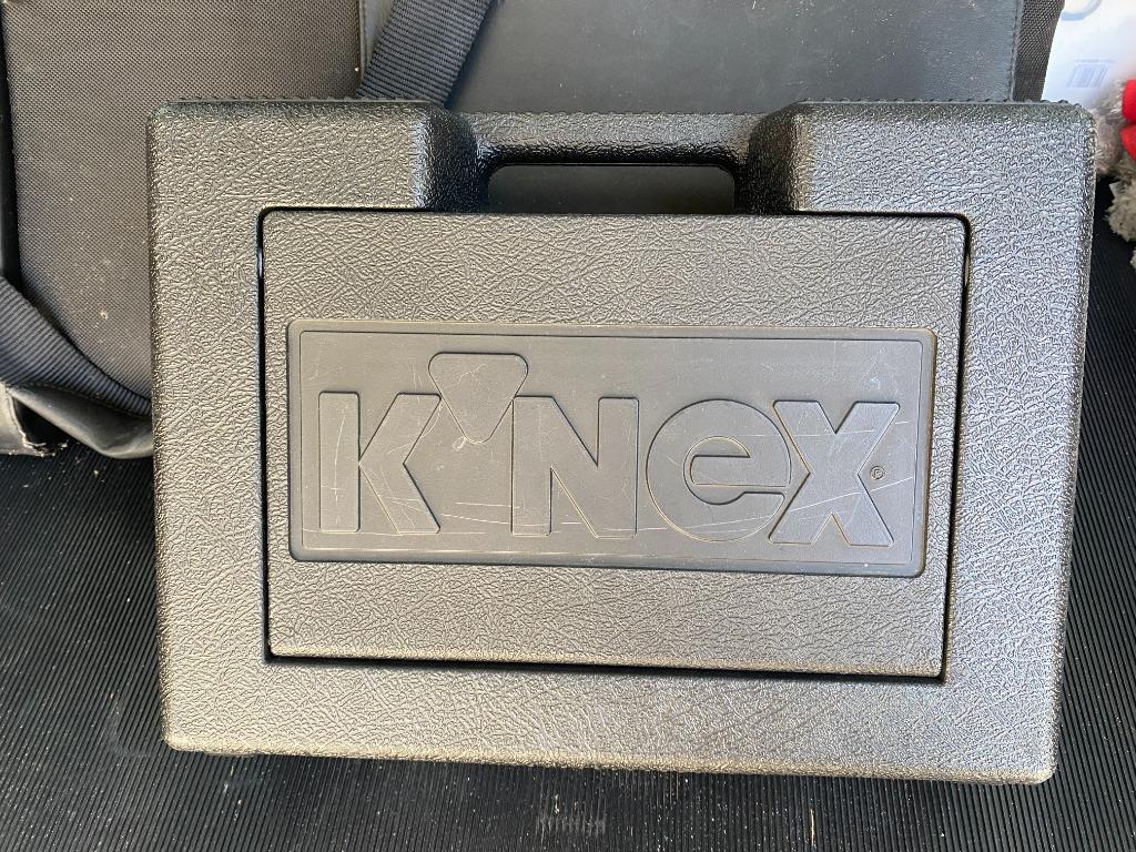 Vintage K'nex doos met K'nex set, Ophalen, Zo goed als nieuw, K'nex
