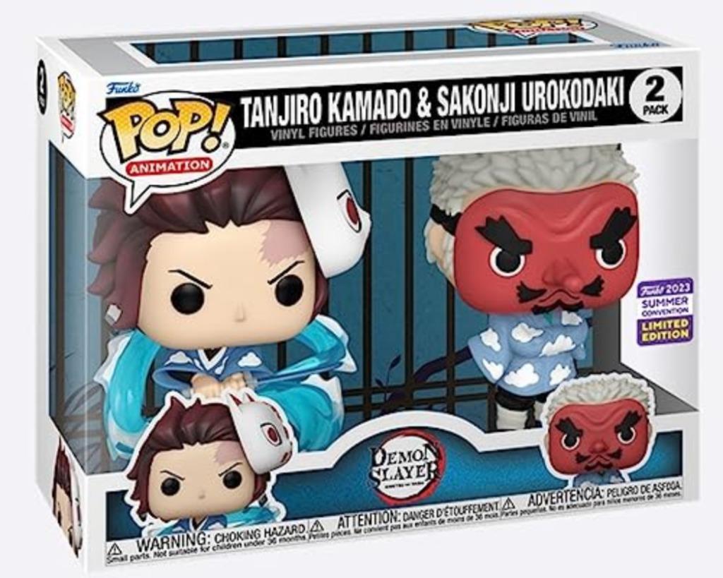 Funko POP 2-Pack Limited Summer Edition Demon Slayer, Neuf, Enlèvement ou Envoi, Funko, Supportemea@funko.com