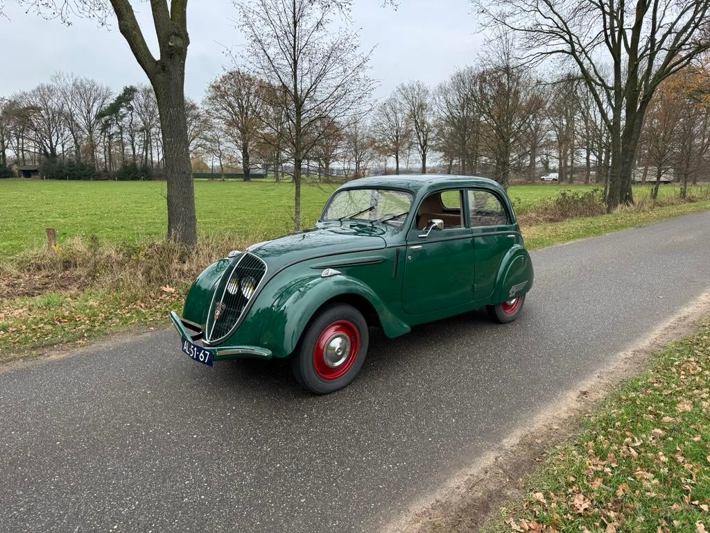 Perfecte Peugeot 202BH | 1948, Auto's, 4 deurs, Stof, Beige, Bedrijf