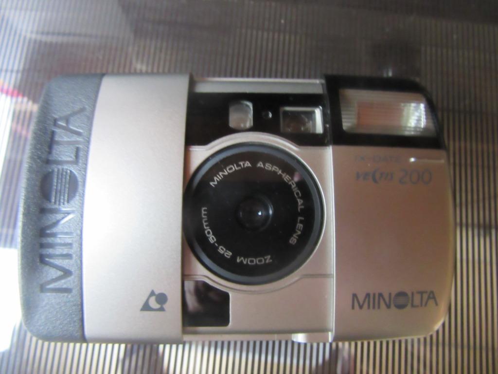 fotoapparaat Minoltaen draagzakje, Ophalen of Verzenden, Gebruikt