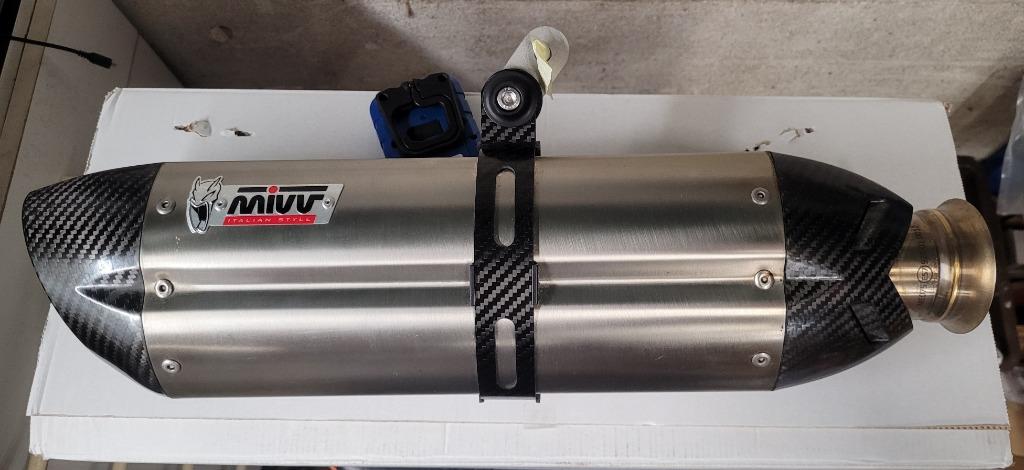 Silencieux en acier inoxydable MIVV Suono KTM 1290 Superduke, Enlèvement ou Envoi, Utilisé