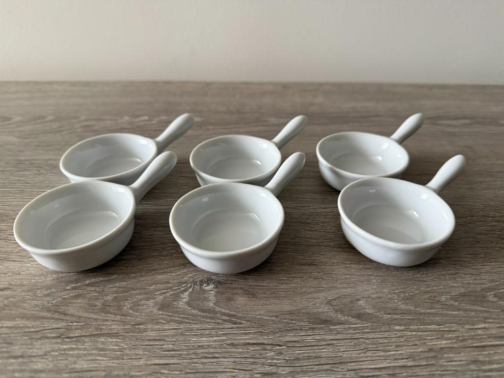 Apero pannetjes (6 stuks), Enlèvement ou Envoi, Neuf, Uni, Récipient(s)