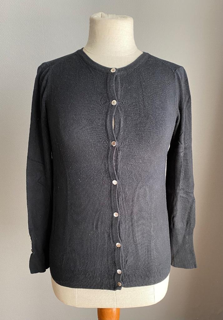 Zwarte gilet Zara maat M, Vêtements | Femmes, Taille 38/40 (M), Zara, Comme neuf, Noir