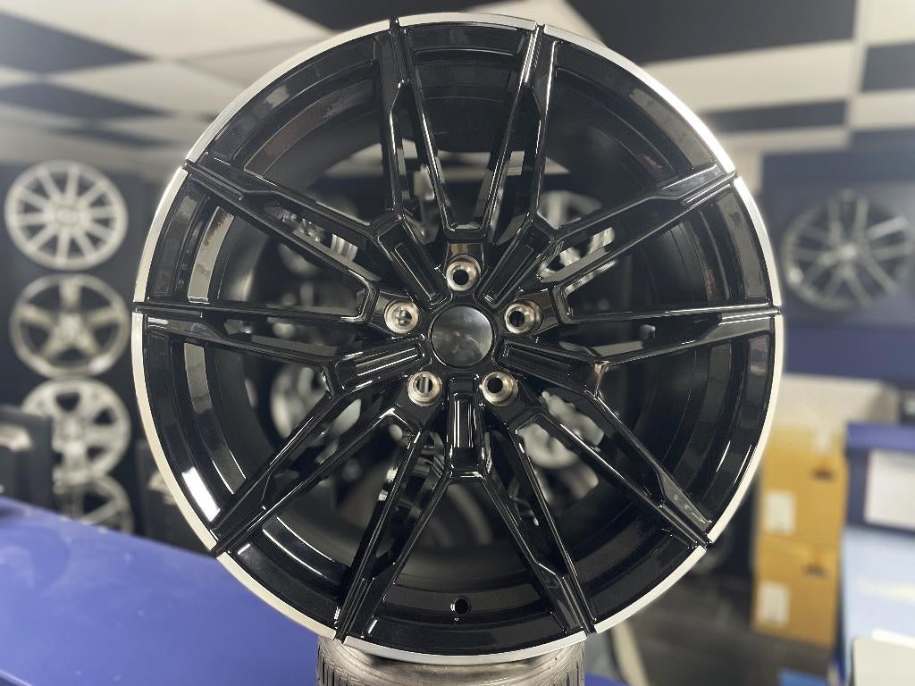 IN STOCK: NIEUWE set 19 inch 5x112 sportvelgen voor BMW, Neuf, Enlèvement ou Envoi, Pneus été, 19 pouces
