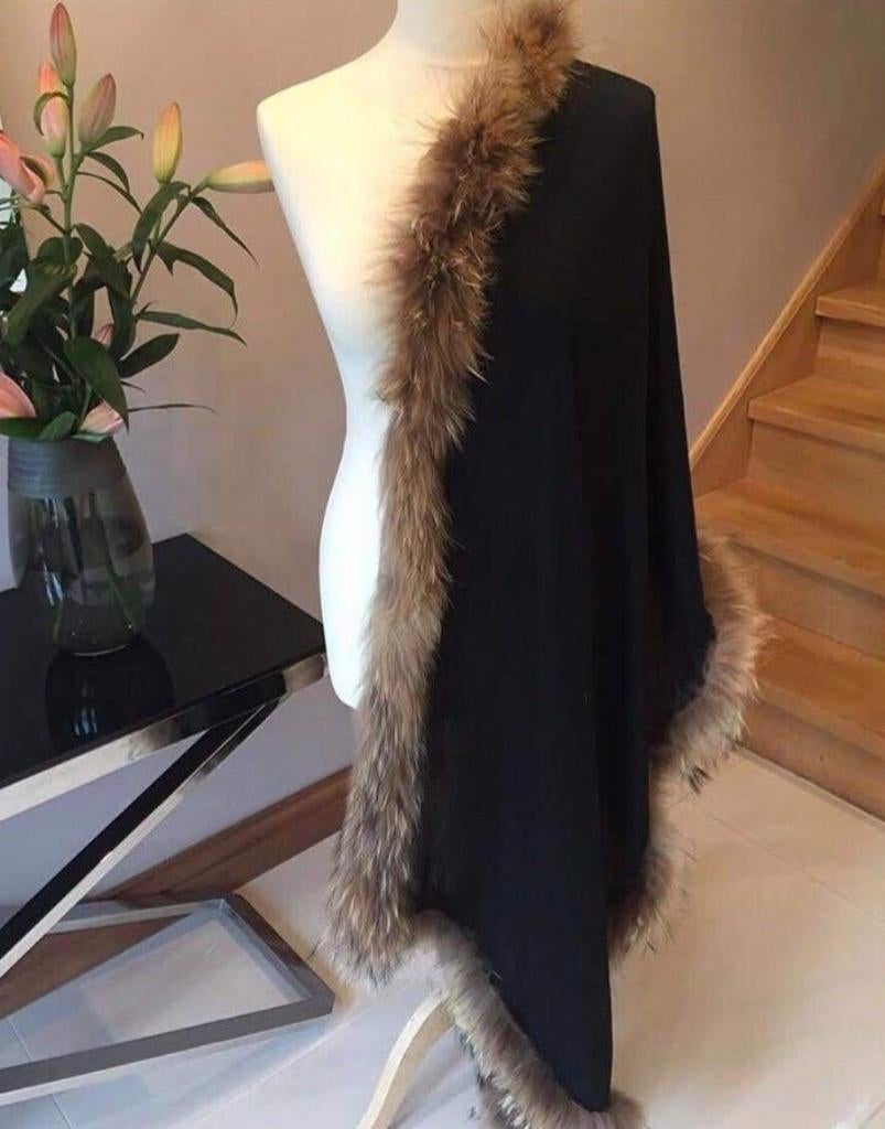 Poncho en laine pour femmes de la marque POPSKI, Vêtements | Femmes, Vestes | Hiver, POPSKI, Enlèvement ou Envoi, Neuf, Noir