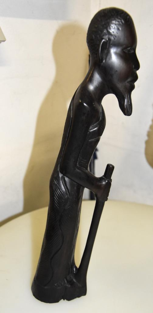 Statue africaine en bois, Antiquités & Art, Enlèvement ou Envoi