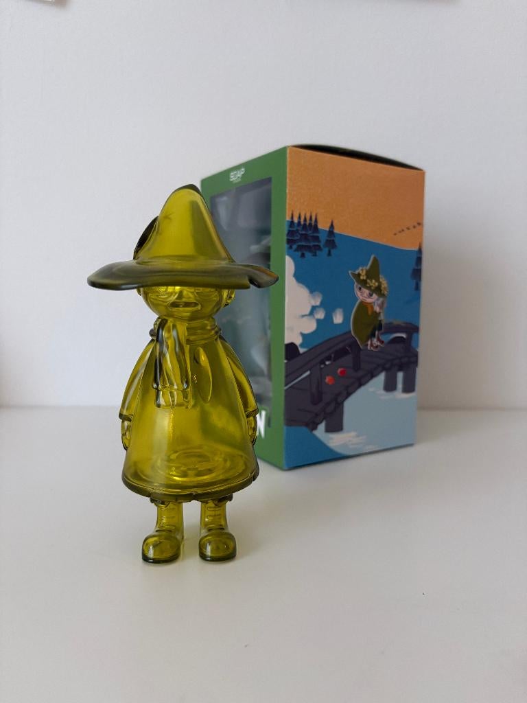 Snufkin Moomin transparant soap verzamel figuur Snuisterik, Ophalen of Verzenden, Nieuw