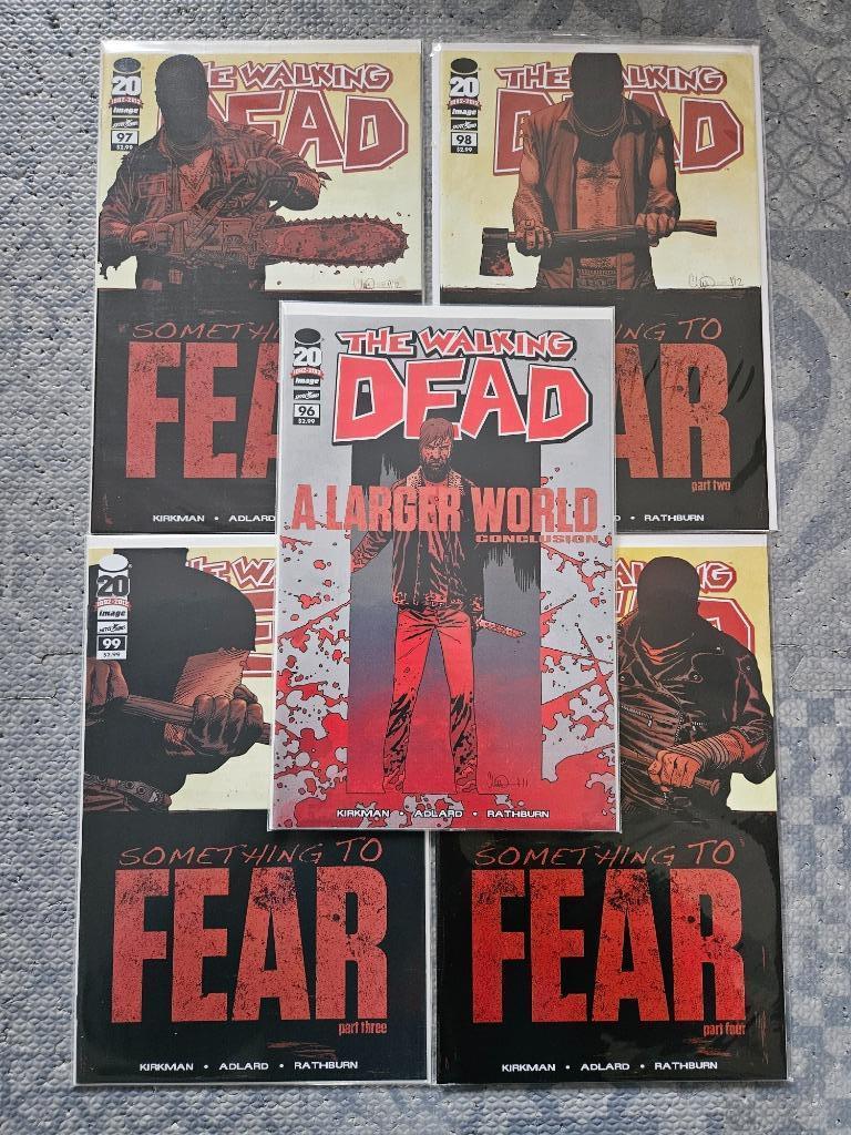 the Walking Dead #96-100 (2012), Boeken, Complete serie of reeks, Ophalen of Verzenden, Nieuw