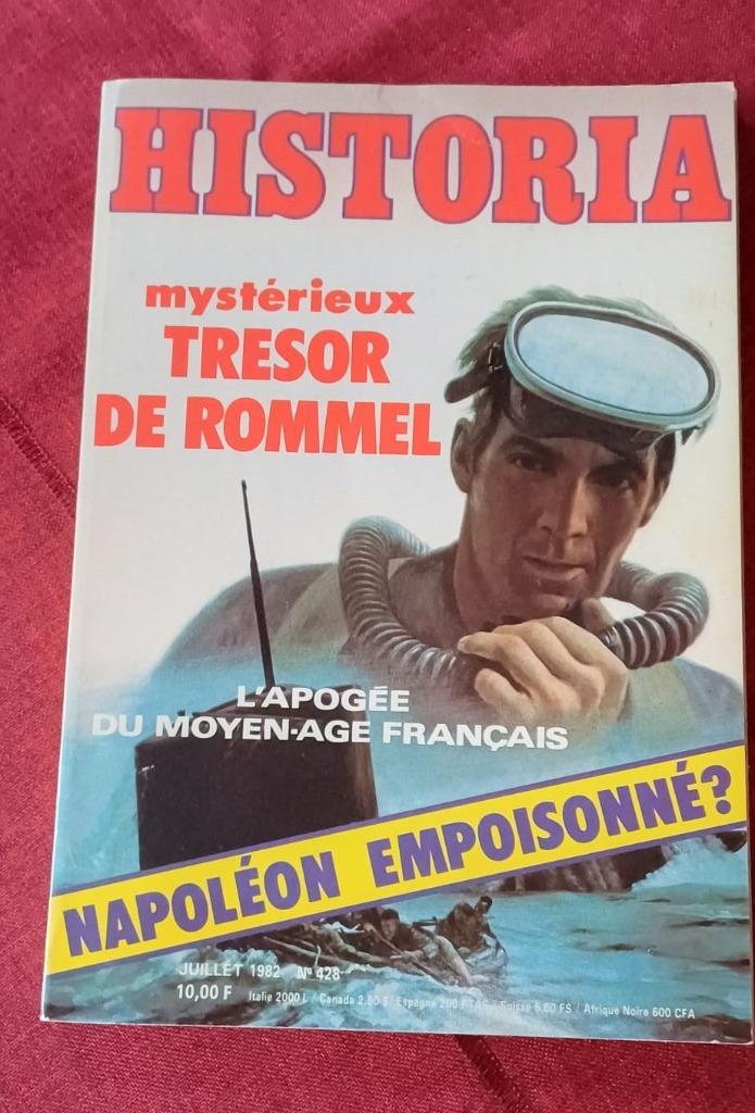 2 magazines Historia 1981/1982, Enlèvement ou Envoi, 20e siècle ou après, Comme neuf