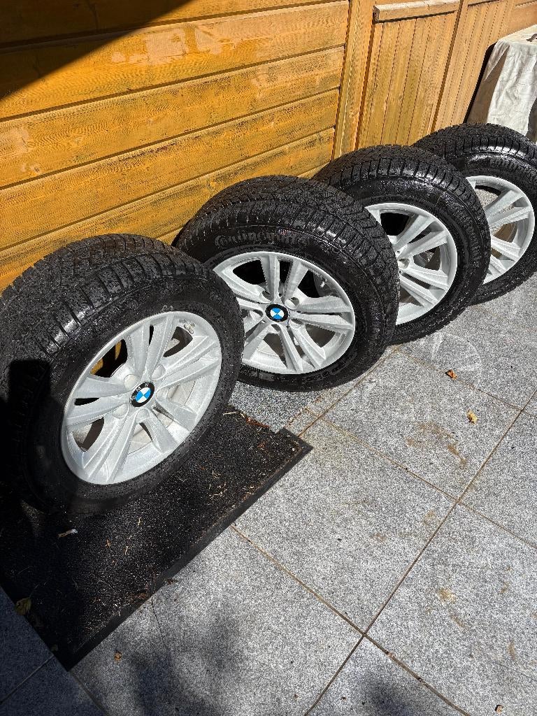 BMW winterbanden 205/55 R16 95H + velgen – uitstekende staat, Auto-onderdelen, Banden en Velgen, Ophalen, Velg(en), 16 inch, Nieuw