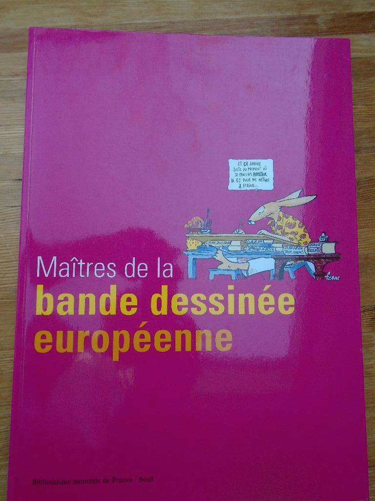 Maîtres de la bande dessinée européenne, Livres, Une BD, Enlèvement ou Envoi, Comme neuf