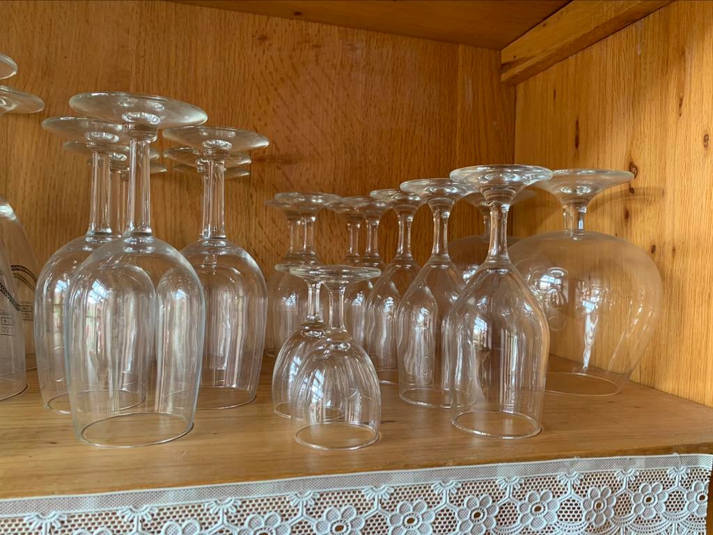 Wijn- en champagneglazen, Ophalen of Verzenden, Zo goed als nieuw, Overige typen