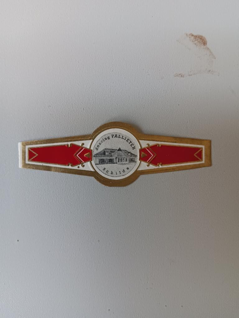 Sigarenband Dancing Pallieter Schilde, Ophalen of Verzenden, Gebruikt