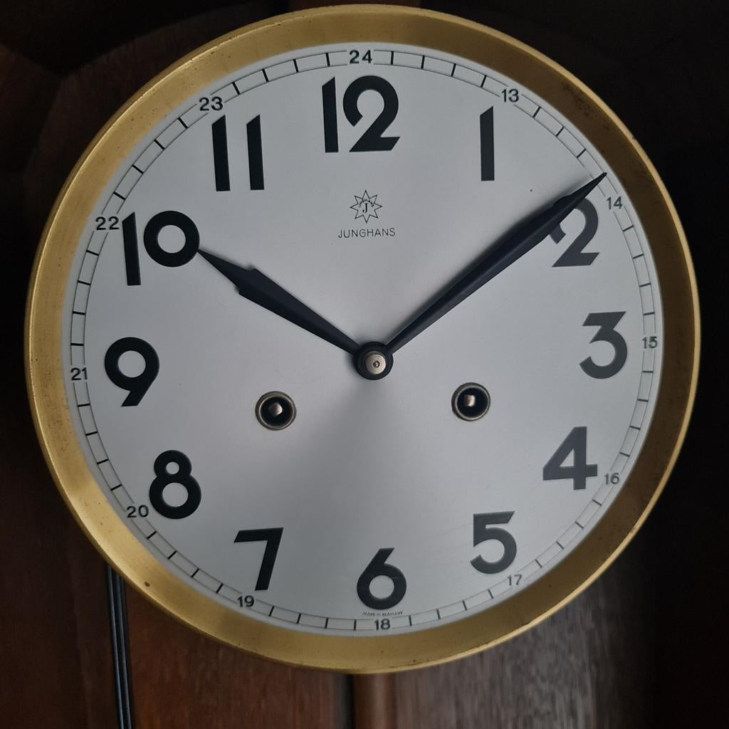 Horloge murale Junghans, Antiquités & Art, Antiquités | Horloges, Enlèvement