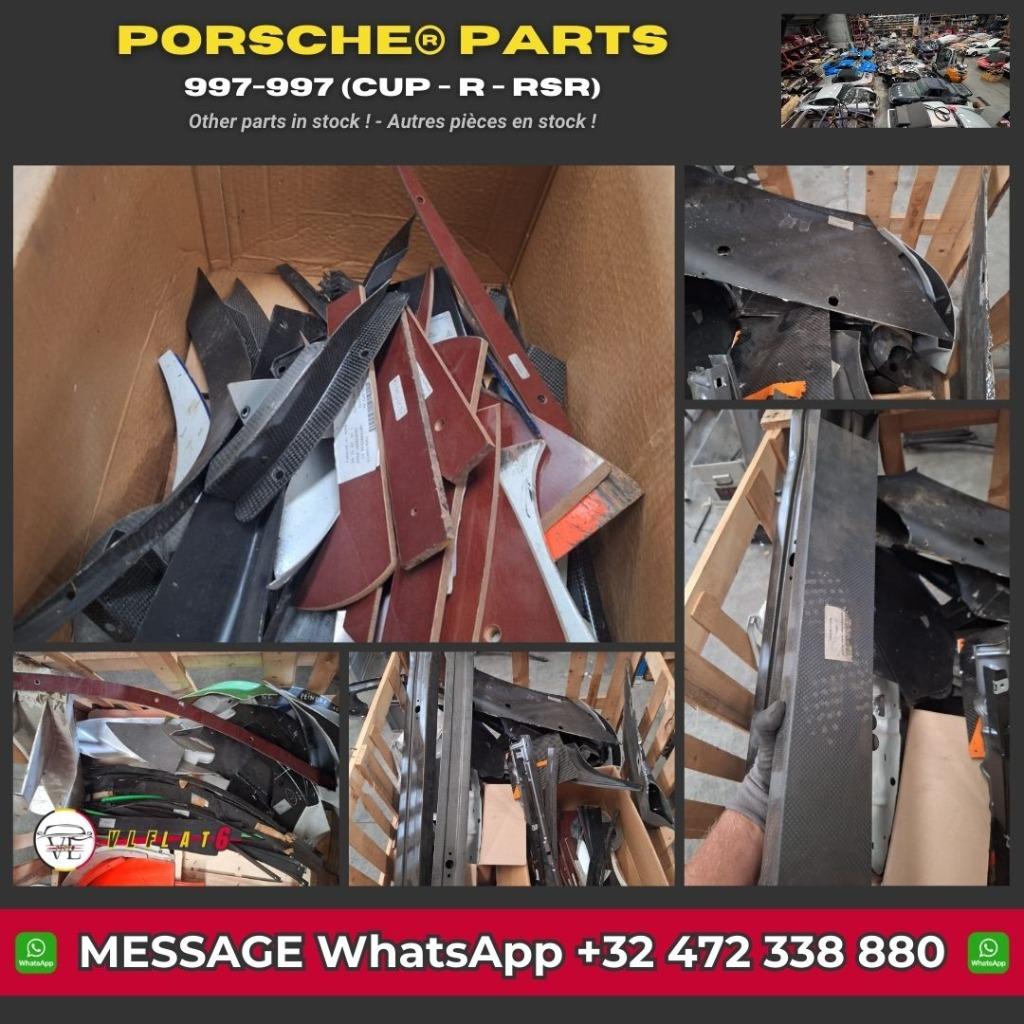 Éléments bois & carbone – Porsche 996 / 997 CUP – R – RSR, Enlèvement, Utilisé, Porsche