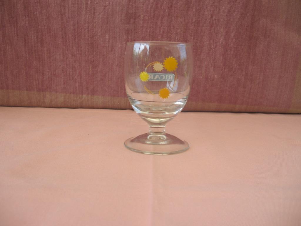 Verre ballon Ricard grand 3 soleils, Enlèvement ou Envoi, Comme neuf, Ustensile