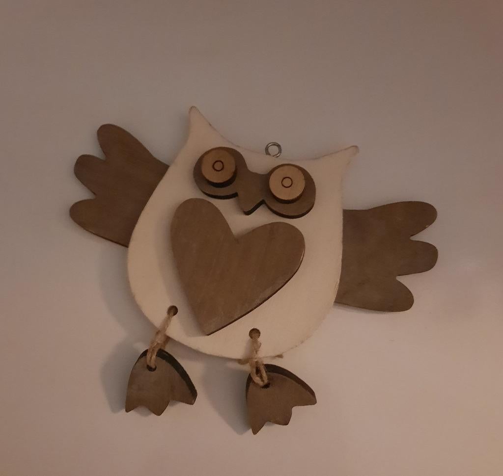 Décoration « hibou » en forme d'oiseau, Enlèvement ou Envoi