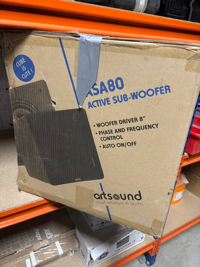 Artsound ASA 80, Audio, Tv en Foto, Ophalen, Zo goed als nieuw, Subwoofer