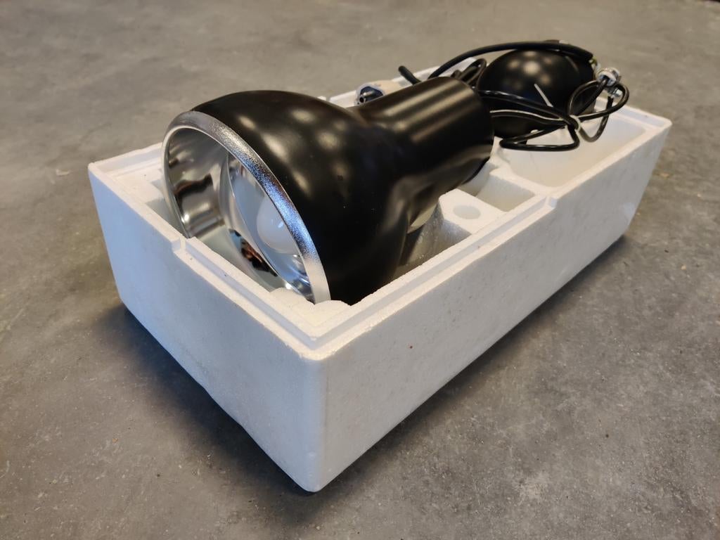 Lampe vintage type industriel comme neuve, Maison & Meubles, Enlèvement, Comme neuf, Métal