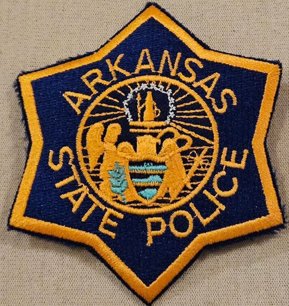 Arkansas State Police vintage patch 1970
Dit is, Verzamelen, Militaria | Algemeen, Ophalen of Verzenden