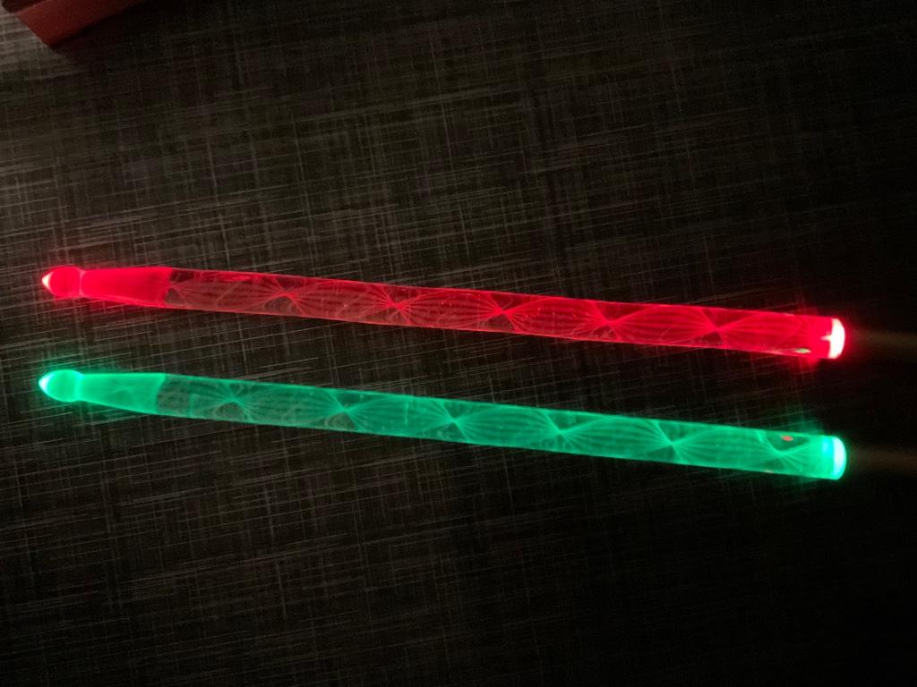Drumstokken met Led verlichting, Muziek en Instrumenten, Drumstellen en Slagwerk, Nieuw, Overige merken, Ophalen of Verzenden