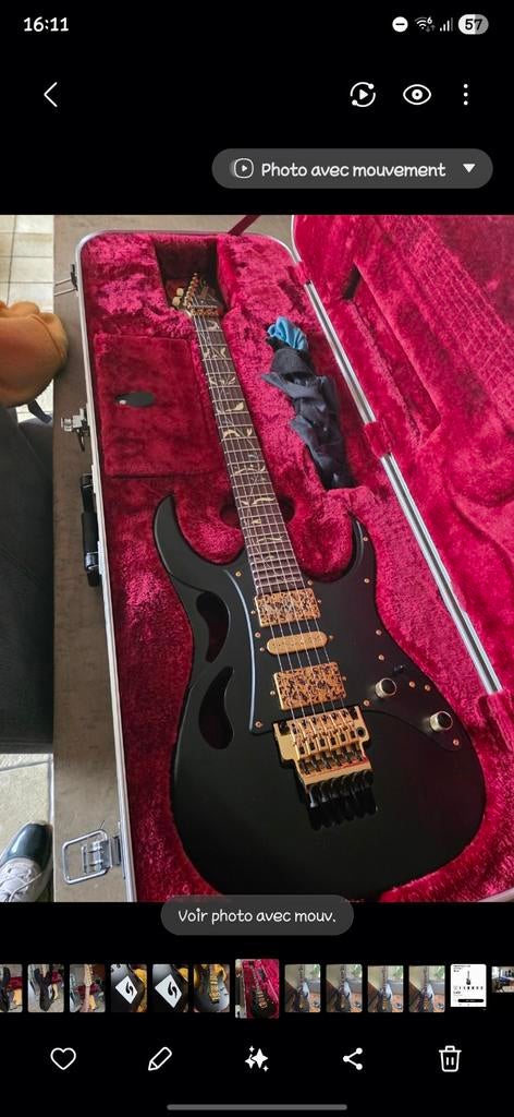 Guitare Ibanez PIA3761 XB signature Steve Vai, Musique & Instruments, Instruments à corde | Guitares | Basses