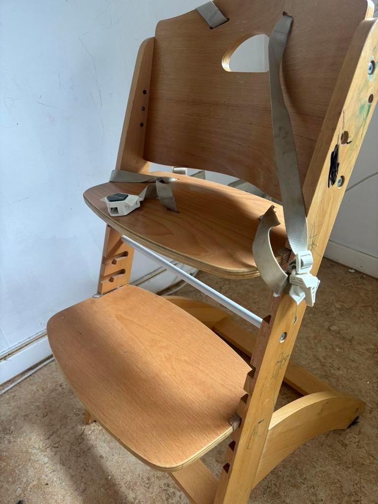 Childhome meegroeistoel, Ophalen, Zo goed als nieuw, Meegroeistoel