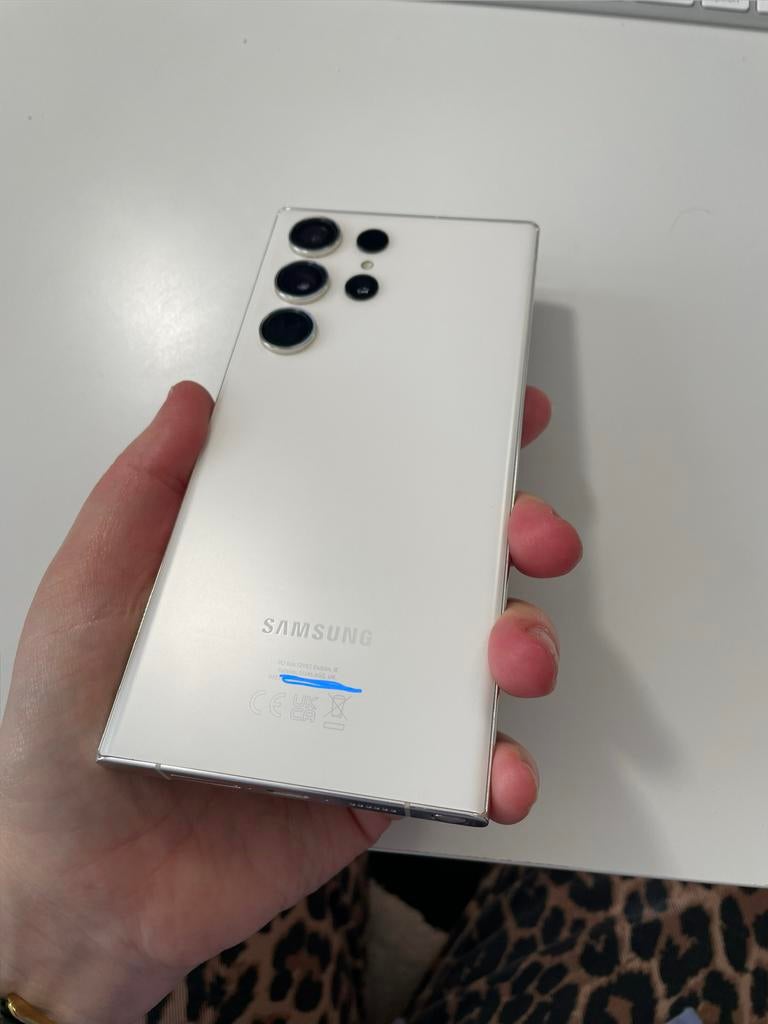 Samsung S23 Ultra 512gb cream ultra duurzame batterij, Telecommunicatie, Ophalen, Wit, Touchscreen, 512 GB