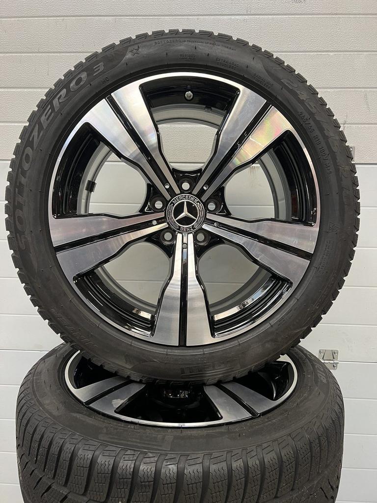 DEMO SET 18’’MERCEDES C KLASSE W206 VELGEN WINTERBANDEN NW M, Auto-onderdelen, Banden en Velgen, 18 inch, -, -, Banden en Velgen