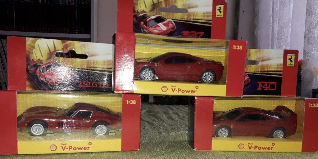 Shell V-Power Voitures Ferrari 1:38, Collections, Enlèvement, Neuf, Voitures