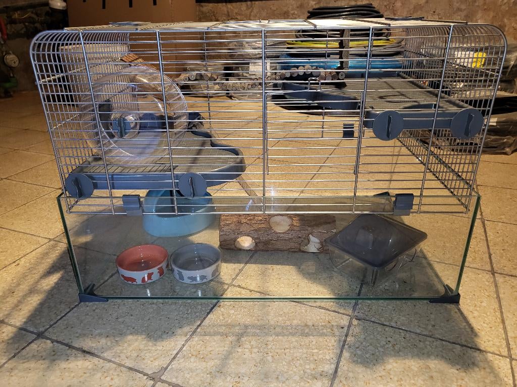 Cage hamster, Moins de 60 cm, Cage, Comme neuf, Rat