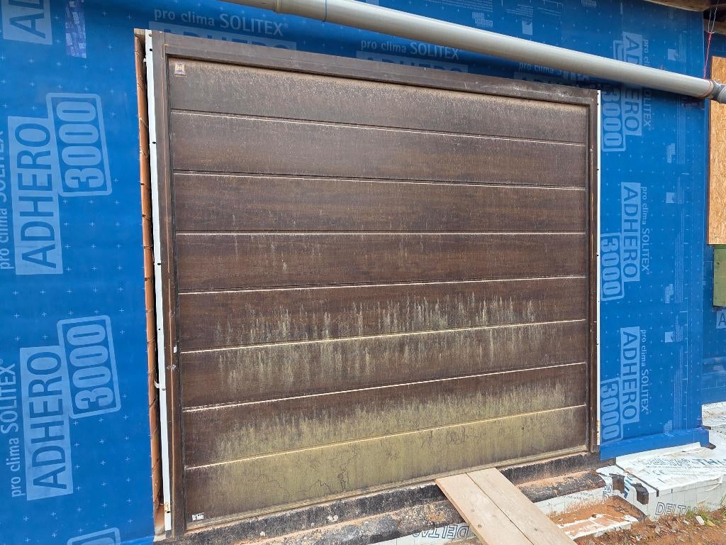 Garage poort elektrisch, Doe-het-zelf en Bouw, Ophalen, Gebruikt, Garagedeur, Metaal